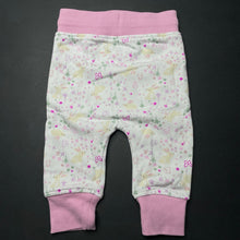 Load image into Gallery viewer, Girls Baby Berry, fleece lined floral pants / bottoms, EUC, size 00,  