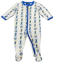 Load image into Gallery viewer, unisex NRL Supporter, Parramatta Eels cotton zip coverall / romper, GUC, size 00,  