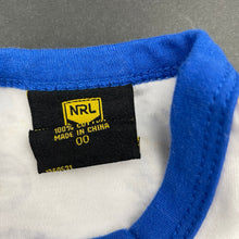 Load image into Gallery viewer, unisex NRL Supporter, Parramatta Eels cotton zip coverall / romper, GUC, size 00,  