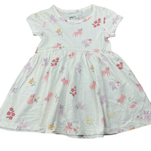 Load image into Gallery viewer, Girls Anko, cotton short sleeve dress, cats, EUC, size 1, L: 43cm