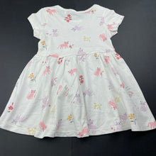 Load image into Gallery viewer, Girls Anko, cotton short sleeve dress, cats, EUC, size 1, L: 43cm