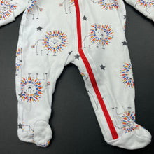Load image into Gallery viewer, Boys Baby Berry, cotton zip coverall / romper, GUC, size 0000,  