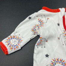 Load image into Gallery viewer, Boys Baby Berry, cotton zip coverall / romper, GUC, size 0000,  
