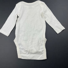 Load image into Gallery viewer, unisex H&amp;M, organic cotton bodysuit / romper, EUC, size 0000,  