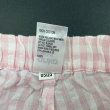 Load image into Gallery viewer, Girls Anko, checked lightweight cotton shorts, elasticated, EUC, size 2,  
