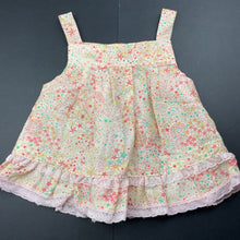 Load image into Gallery viewer, Girls handmade, lightweight summer top, no labels, armpit to armpit: 25.5cm, EUC, size 00-0,  