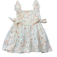 Load image into Gallery viewer, Girls Anko, floral cotton summer dress, EUC, size 000, L: 34cm