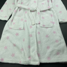 Load image into Gallery viewer, Girls Mango, fleece dressing gown / bath robe, L: 70cm, GUC, size 5,  