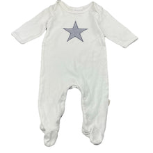 Load image into Gallery viewer, unisex Gaia, organic cotton coverall / romper, GUC, size 000,  