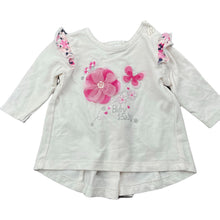 Load image into Gallery viewer, Girls Baby Baby, stretchy long sleeve top, FUC, size 0000,  