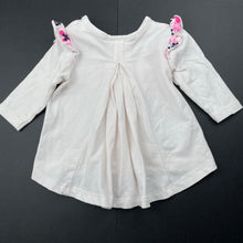 Load image into Gallery viewer, Girls Baby Baby, stretchy long sleeve top, FUC, size 0000,  