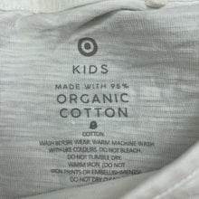 Load image into Gallery viewer, Girls Target, organic cotton t-shirt / top, GUC, size 8,  