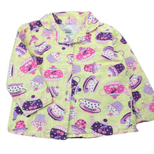 Load image into Gallery viewer, Girls Neon, flannel cotton pyjama top, FUC, size 4,  