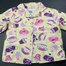 Load image into Gallery viewer, Girls Neon, flannel cotton pyjama top, FUC, size 4,  