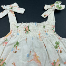 Load image into Gallery viewer, Girls Target, linen/viscose summer top, EUC, size 1,  