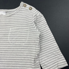 Load image into Gallery viewer, unisex Anko, striped cotton long sleeve top, GUC, size 00,  