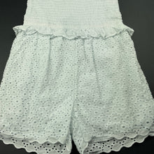 Load image into Gallery viewer, Girls Target, lined cotton summer playsuit, GUC, size 7,  