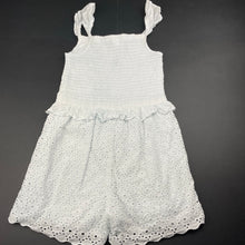 Load image into Gallery viewer, Girls Target, lined cotton summer playsuit, GUC, size 7,  