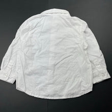 Load image into Gallery viewer, Boys Target, cotton long sleeve shirt, bowtie attached, EUC, size 1,  