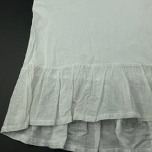 Load image into Gallery viewer, Girls B Collection, white cotton peplum top, GUC, size 12,  