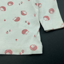 Load image into Gallery viewer, Girls Dymples, stretchy organic cotton blend long sleeve top, EUC, size 00,  