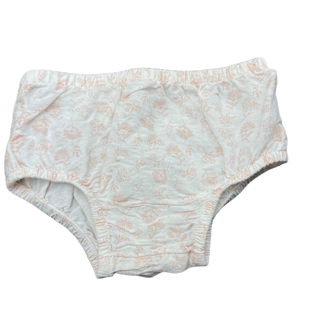 Girls Target, floral viscose / linen nappy cover, FUC, size 00,  
