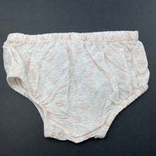 Load image into Gallery viewer, Girls Target, floral viscose / linen nappy cover, FUC, size 00,  