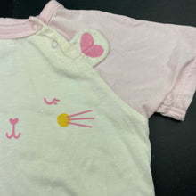 Load image into Gallery viewer, Girls Sprout, cotton romper, small marks on chest, FUC, size 2,  