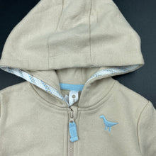 Load image into Gallery viewer, Boys Dymples, fleece lined zip hoodie sweater, dinosaur, EUC, size 0,  