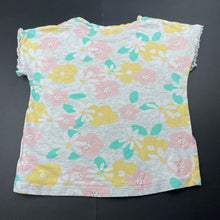Load image into Gallery viewer, Girls Target, floral cotton pyjama t-shirt / top, GUC, size 4,  