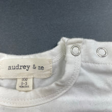 Load image into Gallery viewer, unisex Audrey &amp; Me, stretchy bodysuit / romper, GUC, size 000,  