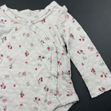 Load image into Gallery viewer, Girls Jessica Simpson, floral cotton bodysuit / romper, GUC, size 00,  