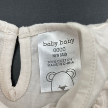 Load image into Gallery viewer, Girls Baby Baby, cotton t-shirt / top, EUC, size 0000,  