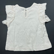 Load image into Gallery viewer, Girls Baby Baby, cotton t-shirt / top, EUC, size 0000,  