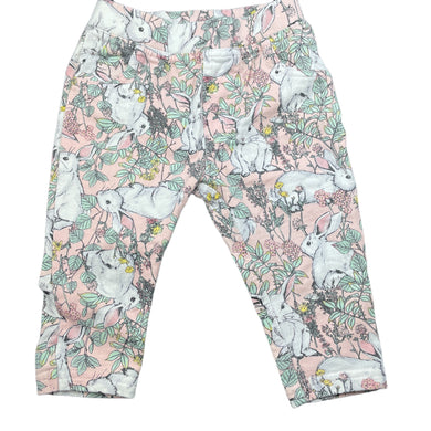 Girls Dymples, stretchy pants / leggings, rabbits, EUC, size 00,  