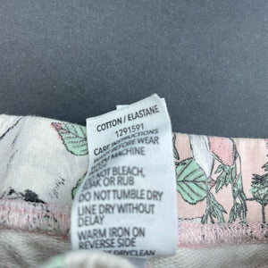 Girls Dymples, stretchy pants / leggings, rabbits, EUC, size 00,  