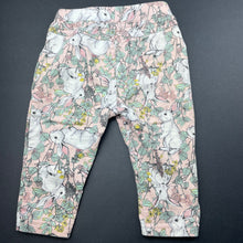 Load image into Gallery viewer, Girls Dymples, stretchy pants / leggings, rabbits, EUC, size 00,  