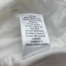 Load image into Gallery viewer, Boys Target, white cotton long sleeve shirt, EUC, size 5,  