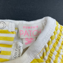 Load image into Gallery viewer, Girls Pumpkin Patch, cotton bodysuit / romper, FUC, size 000,  