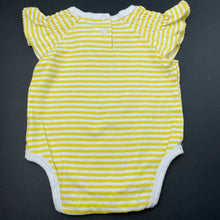 Load image into Gallery viewer, Girls Pumpkin Patch, cotton bodysuit / romper, FUC, size 000,  