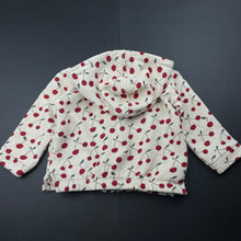Load image into Gallery viewer, Girls Zara, lightweight zip hoodie sweater, light mark on chest, FUC, size 0,  