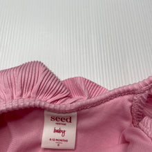 Load image into Gallery viewer, Girls Seed, pink riibed swim one-piece, small mark neck, FUC, size 0,  