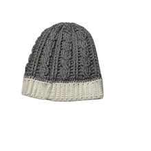 Load image into Gallery viewer, unisex hand made, knitted hat / beanie, EUC, size 00-0,  