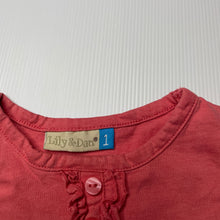 Load image into Gallery viewer, Girls Lily &amp; Dan, cotton long sleeve t-shirt / top, FUC, size 1,  