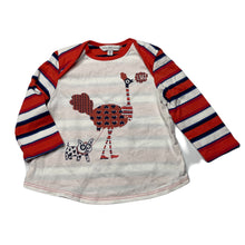 Load image into Gallery viewer, unisex Little Marc Jacobs, striped cotton long sleeve top, GUC, size 0,  