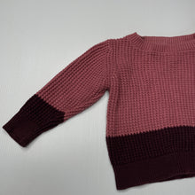 Load image into Gallery viewer, Girls Anko, knitted cotton sweater / jumper, GUC, size 1,  