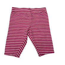 Load image into Gallery viewer, Girls Tiny Little Wonders, pink striped leggings / bottoms, GUC, size 000,  