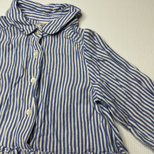 Load image into Gallery viewer, Girls Kids &amp; Co, striped viscose long sleeve dress, EUC, size 1, L: 41cm