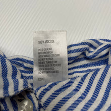Load image into Gallery viewer, Girls Kids &amp; Co, striped viscose long sleeve dress, EUC, size 1, L: 41cm