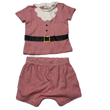 Load image into Gallery viewer, unisex Target, cotton Christmas pyjama top &amp; shorts, FUC, size 1,  